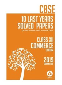 bokomslag 10 Last Years Solved Papers- Commerce