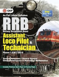 bokomslag Rrb Assistant Loco Pilot & Technician Phase I (CBT) 2018