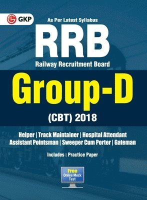 Unknown, UNKNOWN, - Railway Recruitment Board (RRB) Group-D (CBT) 2018, Häftad
