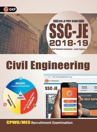 bokomslag SSC JE (CPWD/MES) Civil Engineering for Junior Engineers Recruitment Examination 2018-19