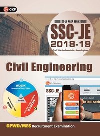 bokomslag Ssc Je (Cpwd/Mes) Civil Engineering For Junior Engineers Recruitment Examination 2018-19