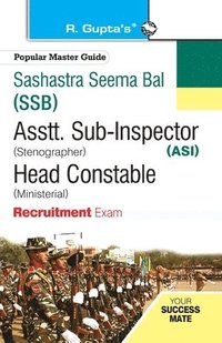 bokomslag SSB Asi (Steno) / Head Constable (Ministerial) Recruitment Exam Guide