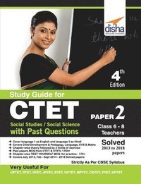 bokomslag Study Guide for Ctet Paper 2 (Class 6 - 8 Teachers) Social Studies/ Social Science with Past Questions