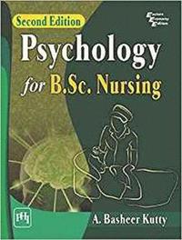 bokomslag Psychology for B.Sc Nursing