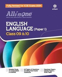 bokomslag All In One Class 9th and 10th English Language(Paper 1) for ICSE Exam 2024
