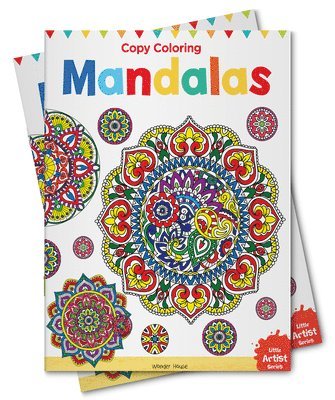 bokomslag COPY COLOURING MANDALAS