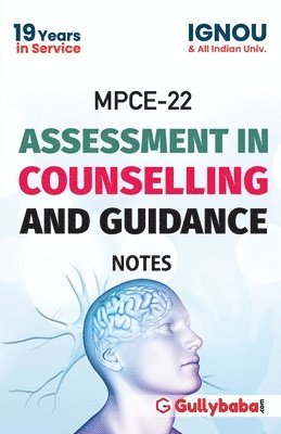 Gullybaba Com Panel, Gullybaba.Com Panel, Gullybaba. Com Panel - Mpce-022 Assessment in Counselling and Guidance Notes2018, Häftad
