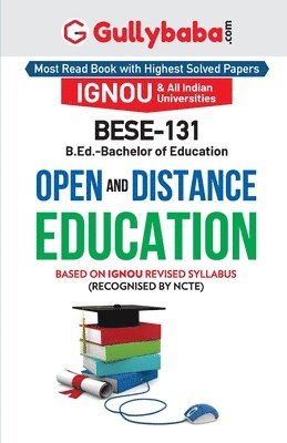 BESE-131 Open And Distance Education 1