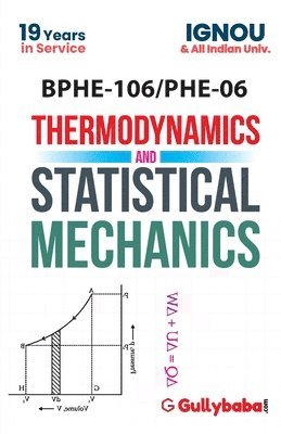 bokomslag BPHE-106 Thermodynamics and Statistical Mechanics