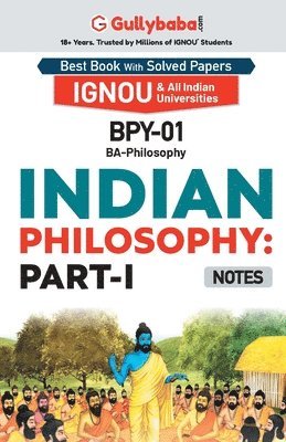 bokomslag BPY-01 Indian Philosophy: Part-I