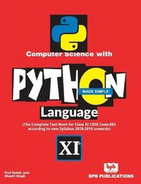 bokomslag Computer Science With Python Language Made Simple