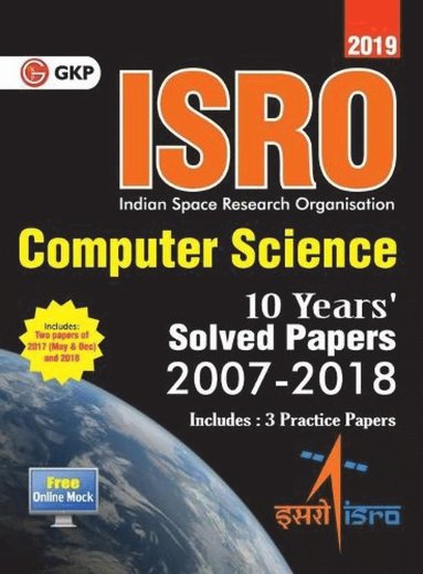 bokomslag Isro Computer Science Previous Years' Solved Papers (2007-2018)