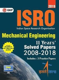 bokomslag Isro 2019 Mechanical Engineering - Previous Years' Solved Papers (2008-2018)