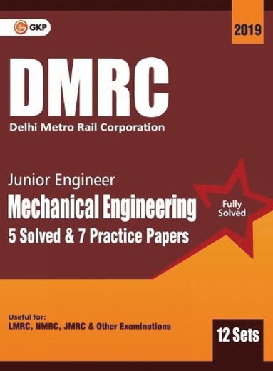 bokomslag Dmrc 2019 Junior Engineer Mechanical Engineering Previous Years' Solved Papers (12 Sets)