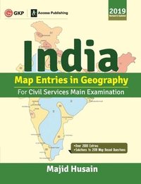 bokomslag India Map Entries in Geography for Civil Services Main Examination 2019