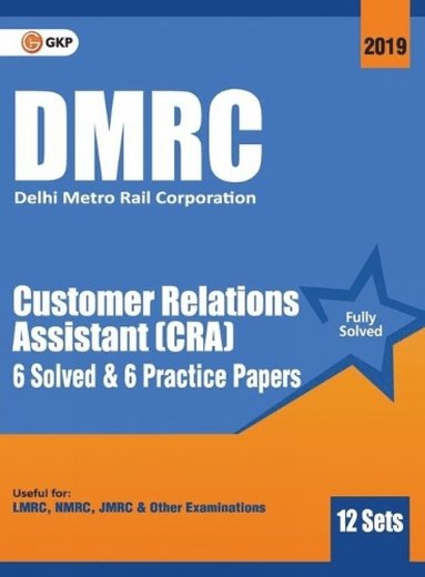 bokomslag Dmrc 2019 Customer Relations Assistant (Cra) Previous Years' Solved Papers (12 Sets)