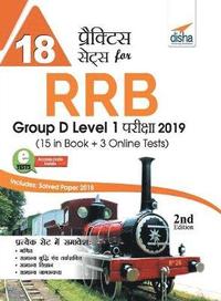 bokomslag 18 Practice Sets for Rrb Group D Level 1 Pariksha 2019 with 3 Online Tests