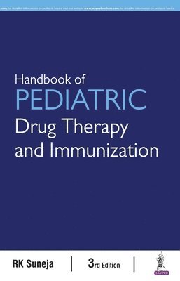 Handbook of Pediatric Drug Therapy and Immunization 1