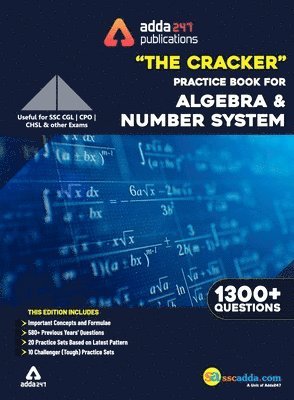 Cracker Practice Book for Algebra and Number System (In English Printed Edition)