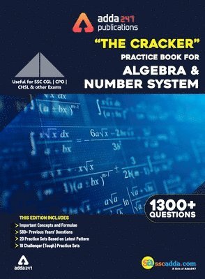 The Cracker Practice Book for Algebra and Number System (In English Printed Edition) 1