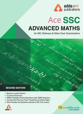 bokomslag Advance Maths Book for SSC CGL, CHSL, CPO and Other Govt. Exams (English Printed Edition)