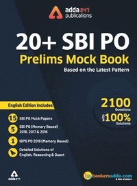 bokomslag SBI PO 2019 Prelims Mocks Papers (English Printed Edition) SBI Special