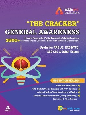 The Cracker General Awareness (History, Geography, Polity and others) MCQ Book for RRB JE, NTPC, RRC Group D and other Exams 2019 (In English Printed Edition) 1