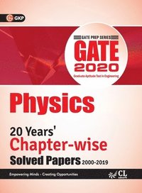 bokomslag Gate 2020 - Chapter-Wise Previous Solved Papers - 20 Years' Solved Papers (2000-2019) - Physics