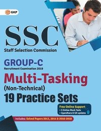 bokomslag SSC 2019 Group C Multi-Tasking (Non Technical) - 19 Practice Sets