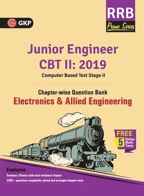 bokomslag Rrb (Railway Recruitment Board) Prime Series 2019 Junior Engineer CBT 2 - Chapter-Wise and Topic-Wise Question Bank - Electronics & Allied Engineering