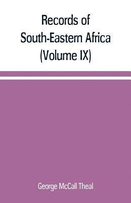 Records of South-Eastern Africa 1