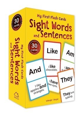 bokomslag My First Flash Cards: Sight Words and Sentences