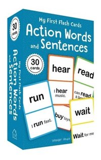 bokomslag My First Flash Cards: Action Words and Sentences