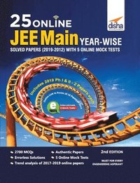 bokomslag 25 Online JEE Main Year-wise Solved Papers (2019 - 2012) with 5 Online Mock Tests 2nd Edition