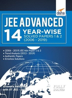 bokomslag Jee Advanced 14 Year-Wise Solved Papers 1 & 2 (2006 - 2019)