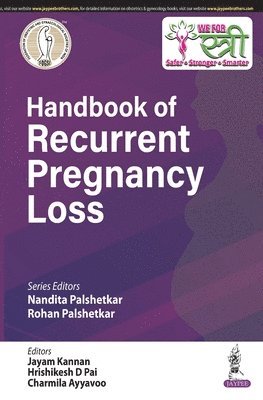 Handbook of Recurrent Pregnancy Loss 1