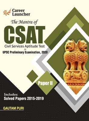 Gautam Puri, Gkp, GKP, - Mantra of Csat Paper II 2020, Häftad