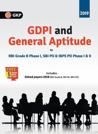 bokomslag Gdpi & General Aptitude for Rbi Grade B Ph I, Sbi Po & Ibps Po