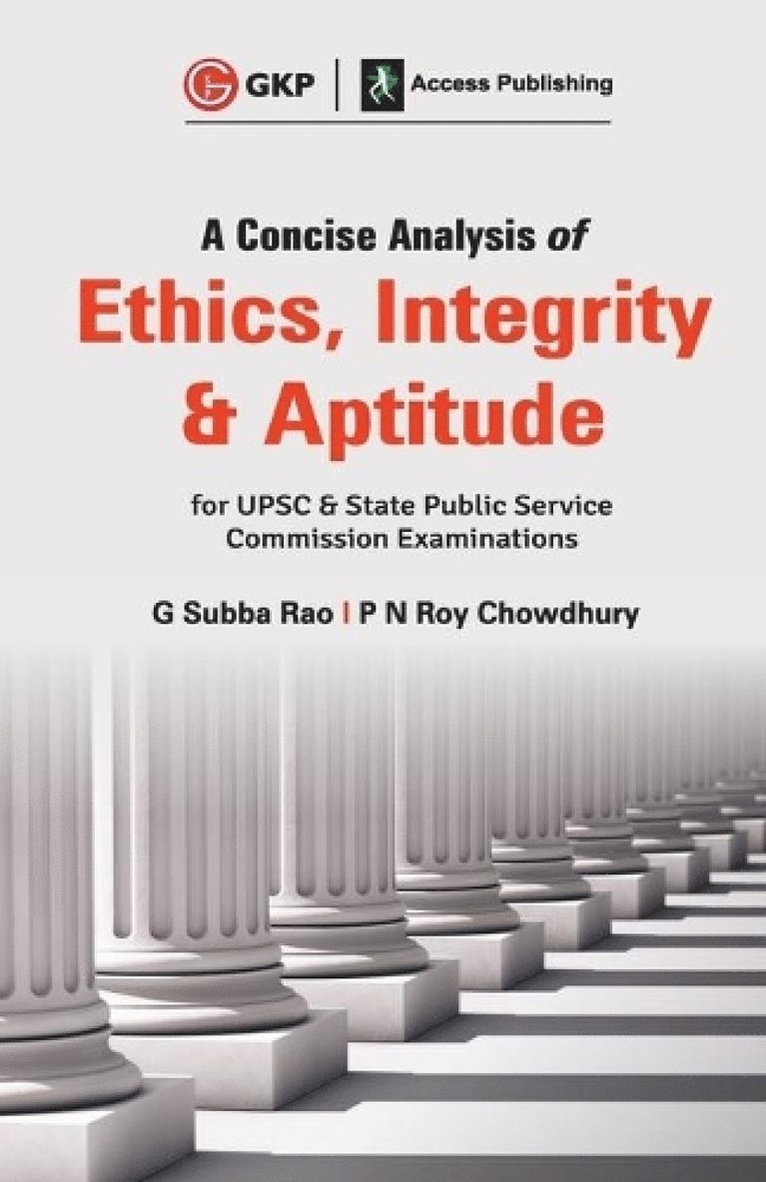 G. Subba Rao, P.N. Roy Chowdhury, Subba Rao Rao - Concise Analysis of Ethics, Integrity and Aptitude, Häftad