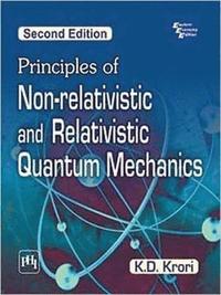 bokomslag Principles of Non-relativistic and Relativistic Quantum Mechanics