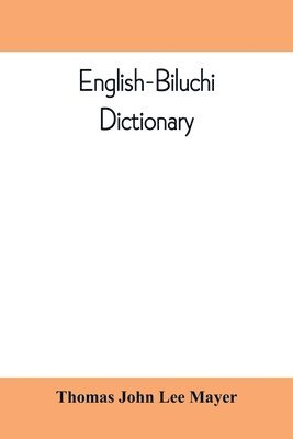 bokomslag English-Biluchi dictionary