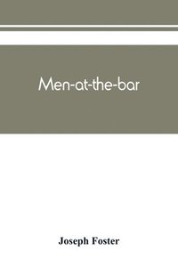 bokomslag Men-at-the-bar