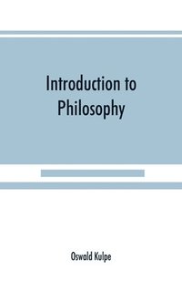 bokomslag Introduction to philosophy