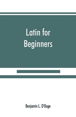 Latin for beginners 1