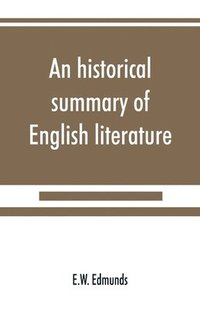 bokomslag historical summary of English literature