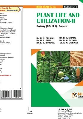 PLANT LIFE AND UTILIZATION--II [2 Credits] 1