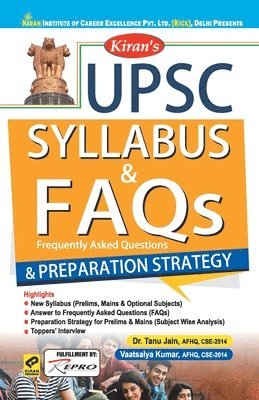 Unknown - UPSC Syllabus & FAQs, Häftad