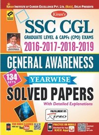bokomslag SSC CGL Tier-I & CPO (GK 134 Sets) English-09-12-2019