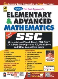 bokomslag Kiran Text Book Approach To Elementary And Advance Mathematics For Ssc Cgl,ssc Cpo,ssc Chsl,Fci ,ssc Mts, English