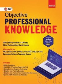 bokomslag Objective Professional Knowledge (Ibps/Sbi Specialist it Officer | Computer Science Teaching Exams)